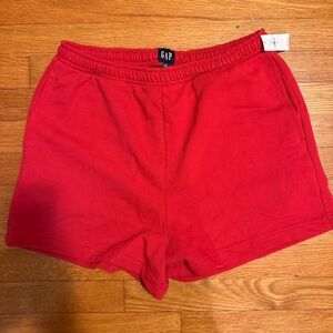 GAP Red Sweat Shorts